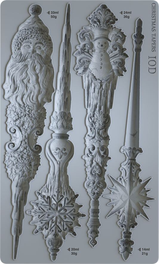 IOD Christmas Tapers Mould *Retired*
