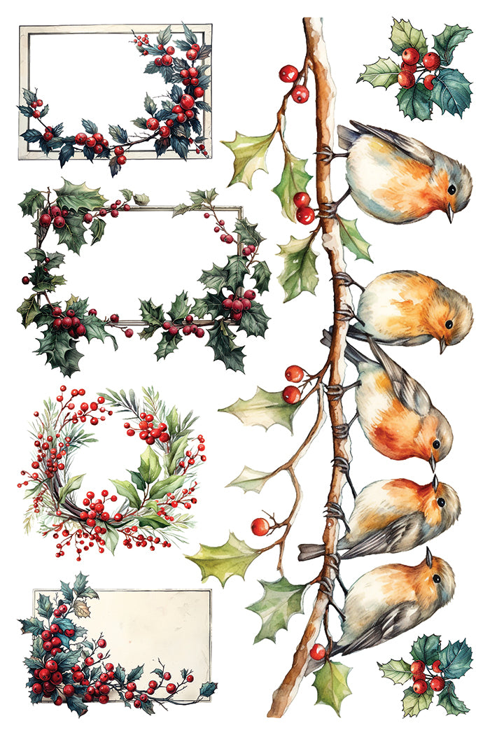 IOD Yuletide Transfer *Retired*