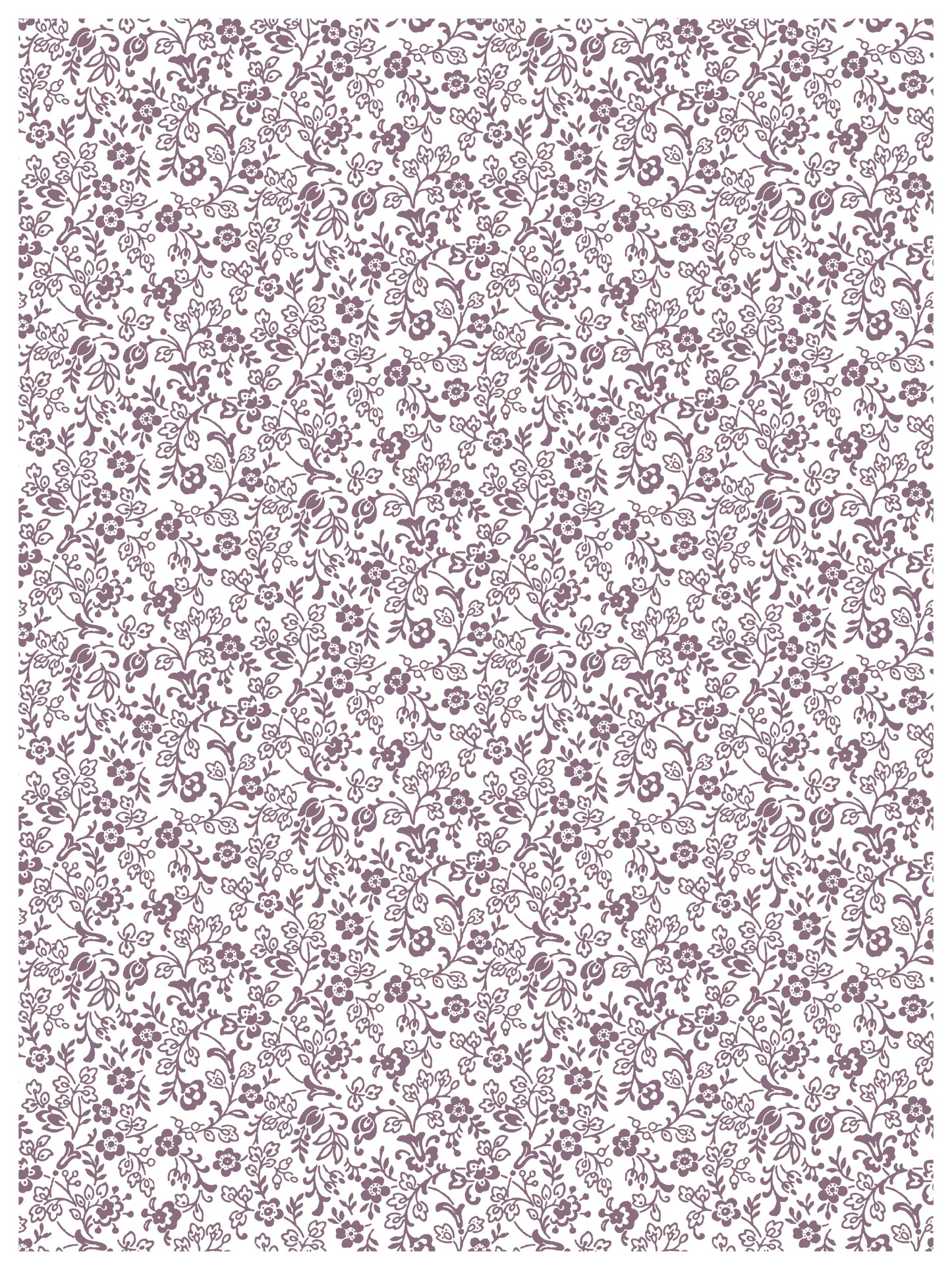 Ditsy Blooms Paint Inlay