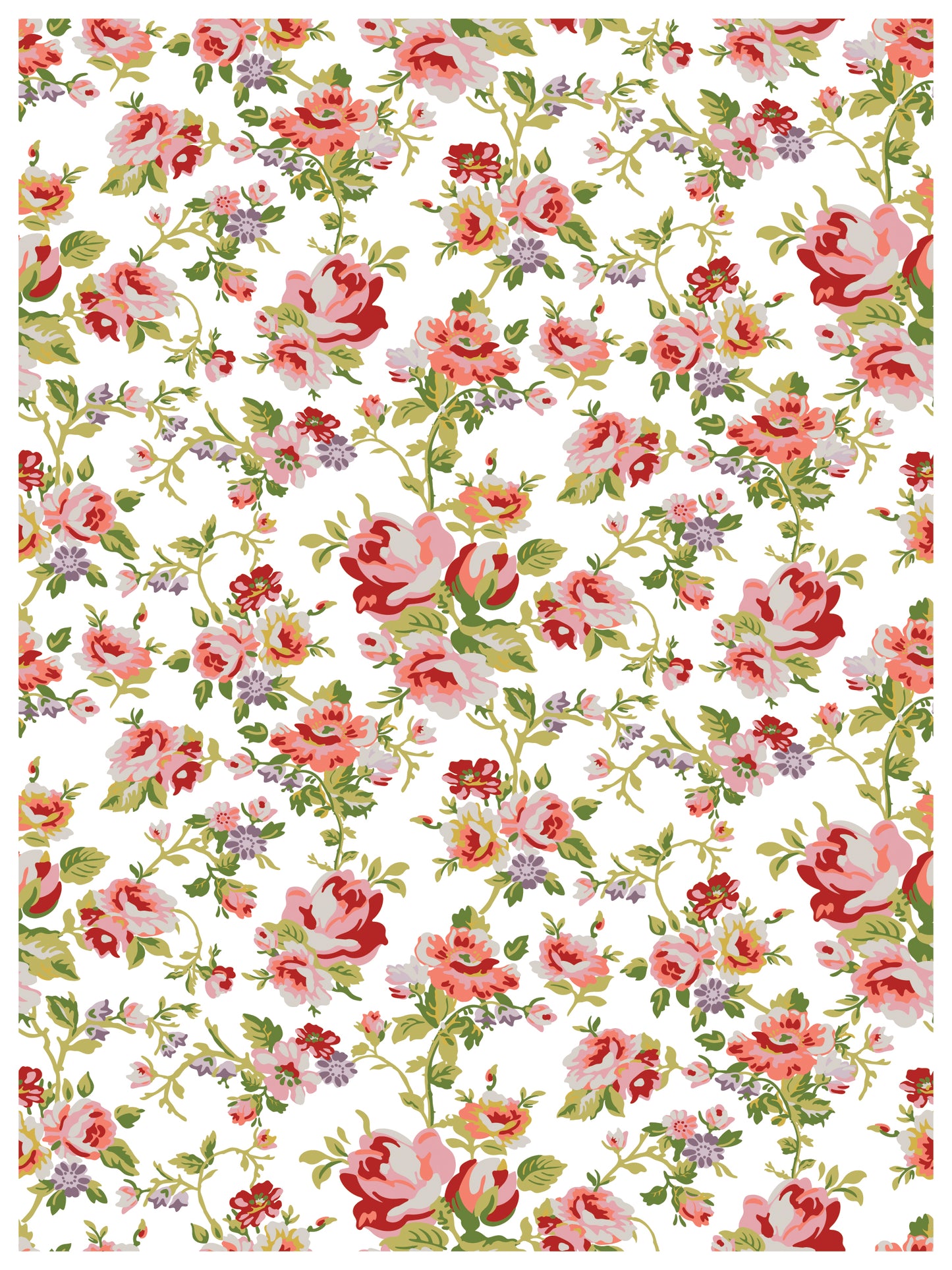Ditsy Blooms Paint Inlay