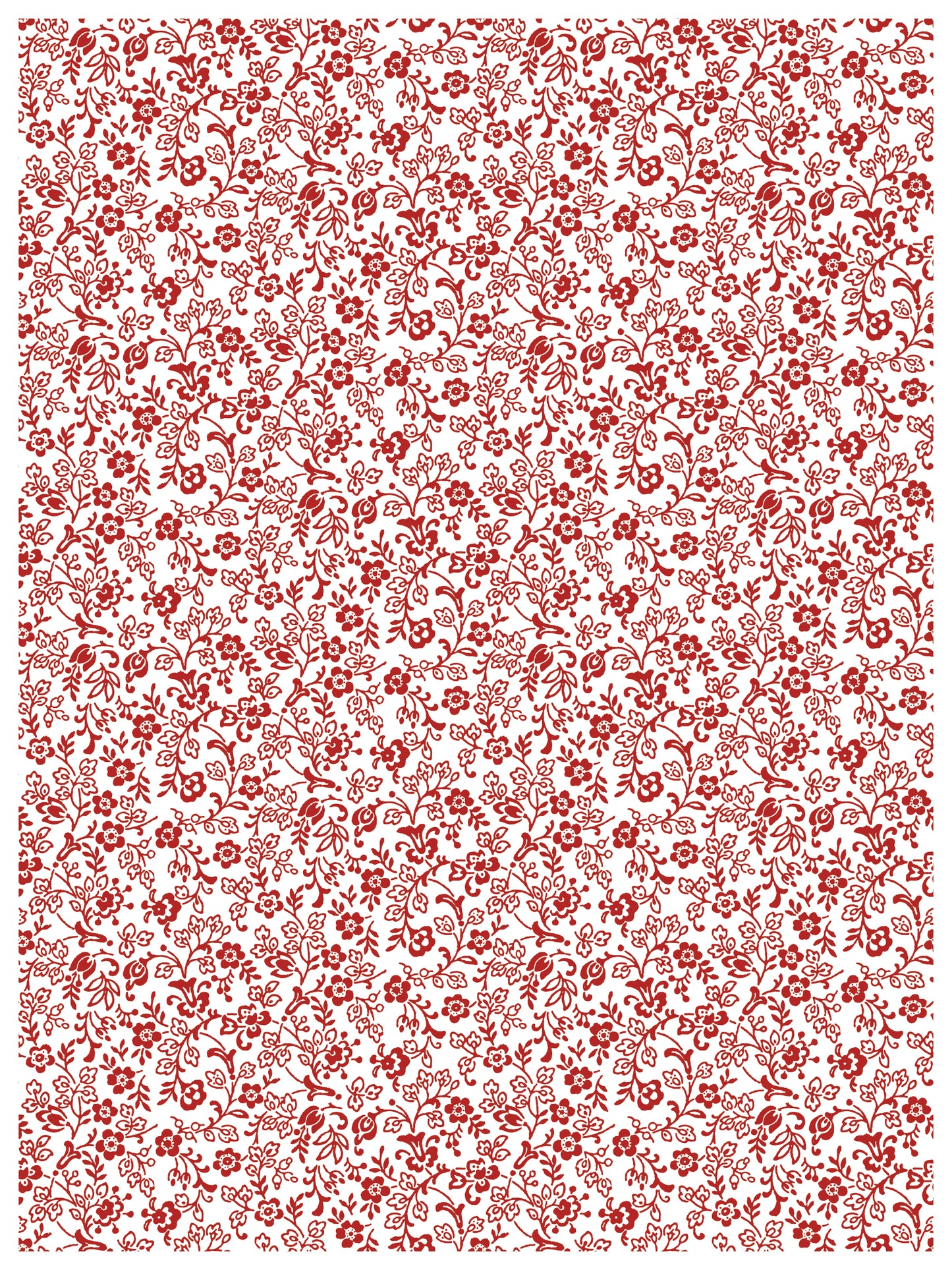Ditsy Blooms Paint Inlay