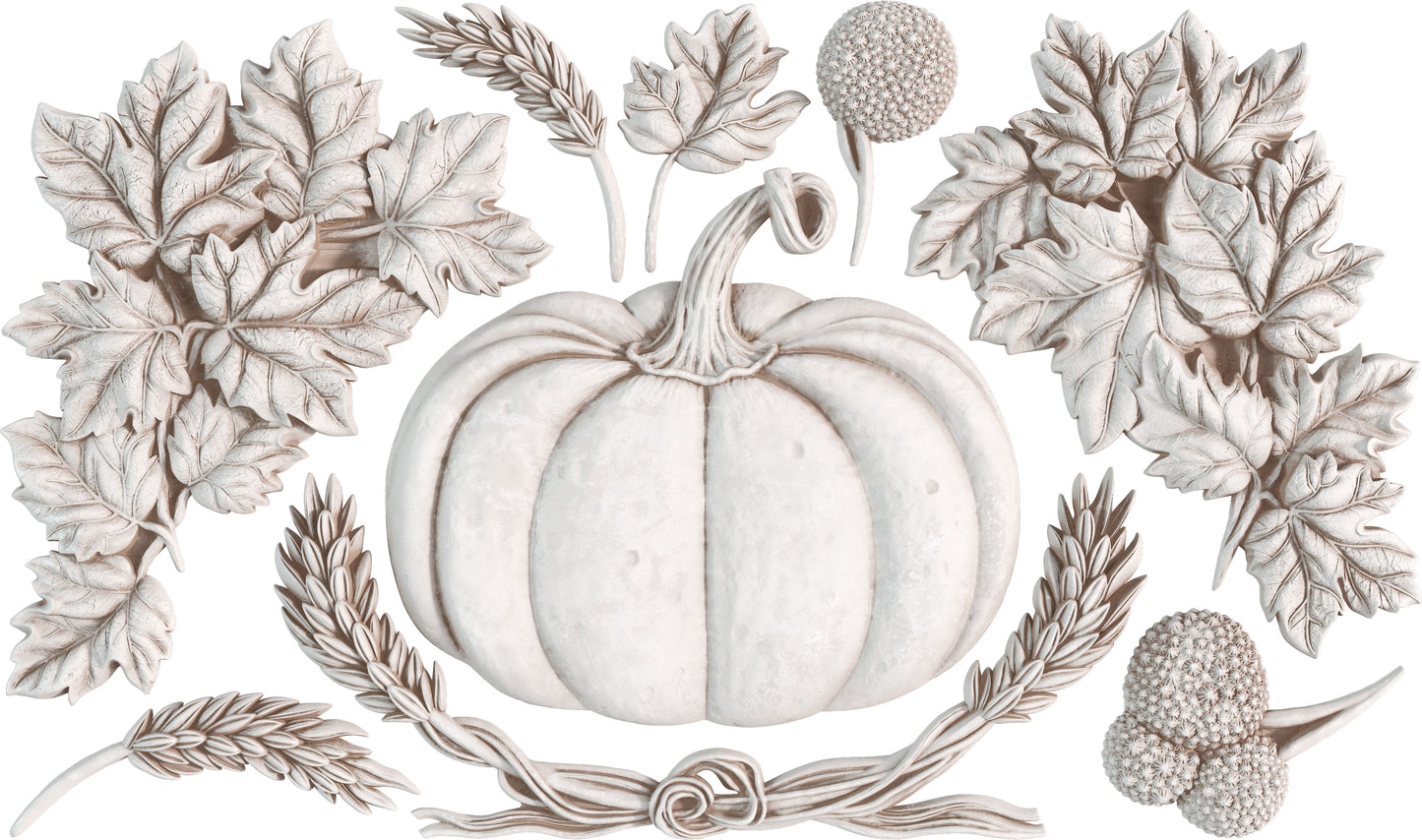 IOD Autumn Cottage Mould *Retired*