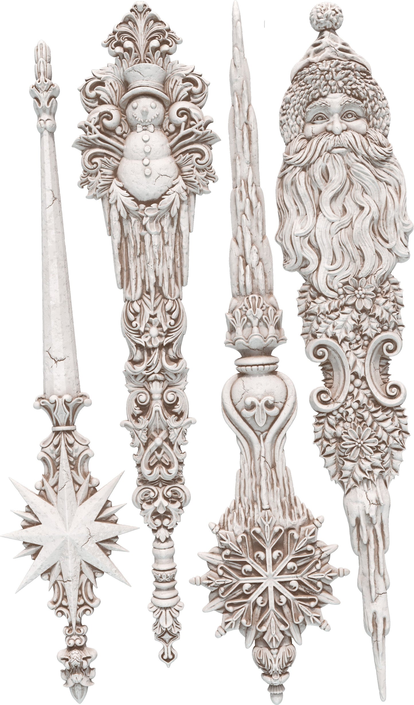 IOD Christmas Tapers Mould *Retired*