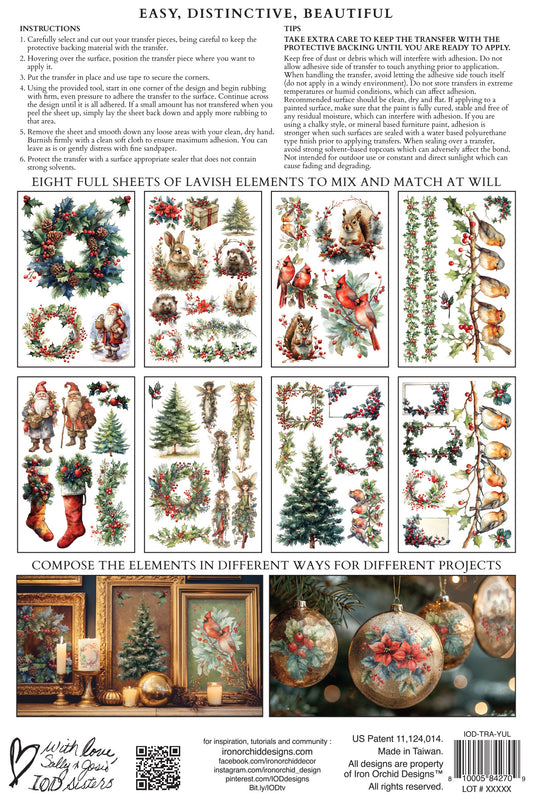 IOD Yuletide Transfer *Retired*