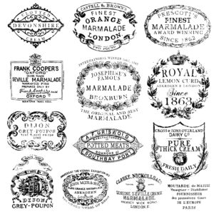IOD Crockery Stamp